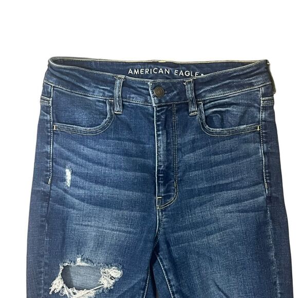 AEO Super Hi-Rise Jegging Jeans Sz 6 - Picture 4 of 10